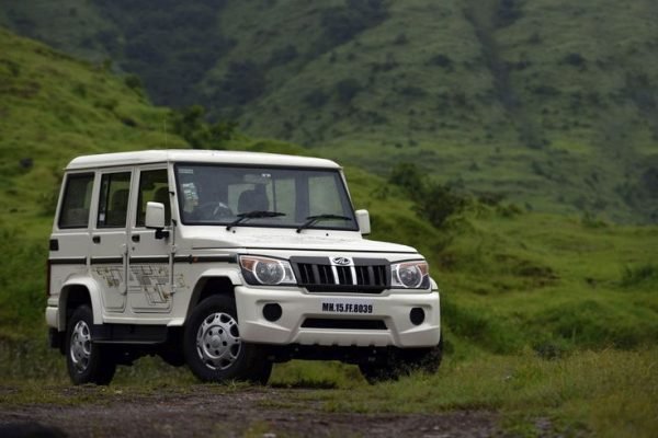 Mahindra Bolero outside